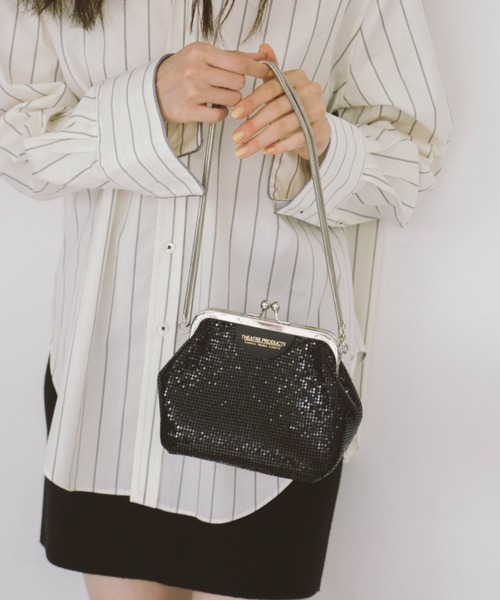【美品】シアタープロダクツ shell メッシュ ショルダーバッグ 結婚式二次会 THEATRE PRODUCTS（シアタープロダクツ） ショルダーバッグ バッグ
