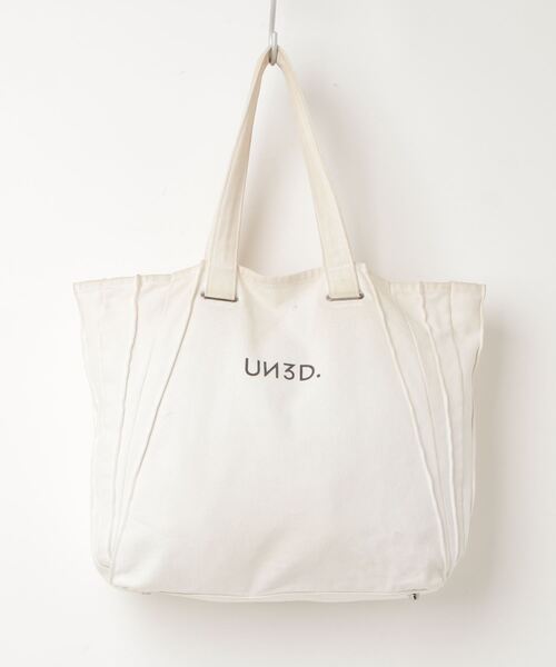 UN3D. 「UN3D.」 トートバッグ FREE ホワイト レディース : ZOZOTOWN