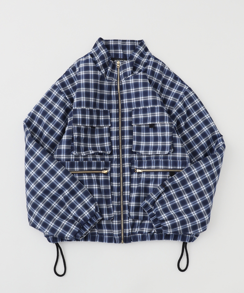 WISM（ウィズム） コート ジャケット INTODUSK / イントゥダスク PLAID