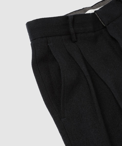 seya. パンツ TRAVEL PANTS/VILLAGE HERRINGBONE レディース