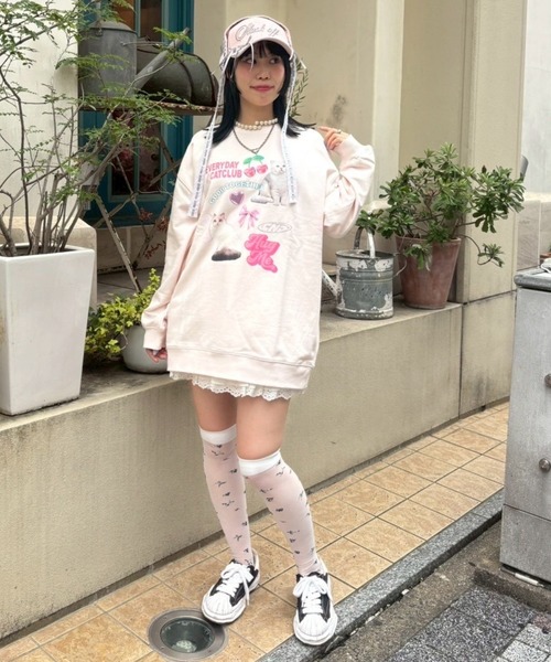 Candy Stripper（キャンディーストリッパー） トレーナー スウェット