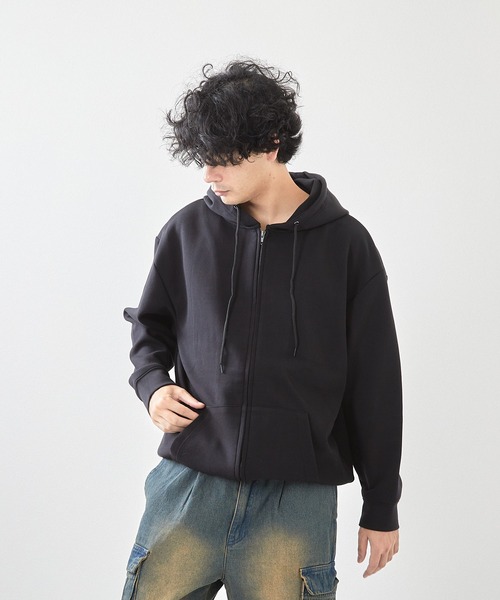 VIBGYOR パーカー TCポンチフルZIPパーカー(CN) メンズ : ZOZOTOWN