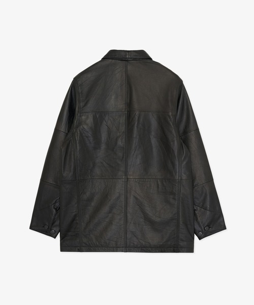 FRONT 11201 カバーオール REDE×BIGMAC Leather Chore Coat メンズ