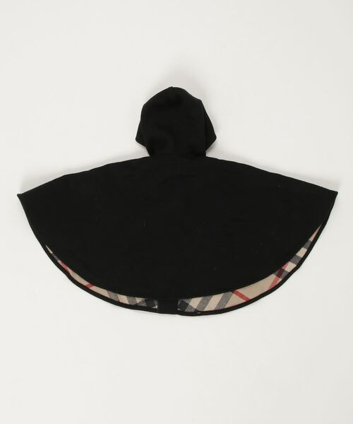 BURBERRY（バーバリー） 「KIDS」ポンチョ L ブラック キッズ