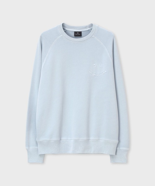PS Paul Smith トレーナー スウェット Happy” ラグランスウェット
