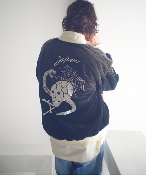 ADAM PATEK（アダムパテック） スカジャン ADAMPATEK/aged velour