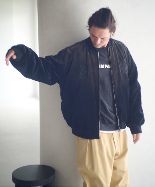 【美品 希少】クロップドヘッズ ジャケット リバーシブル ベロア スカジャン M 美品 希少】クロップドヘッズ ジャケット リバーシブル ベロア