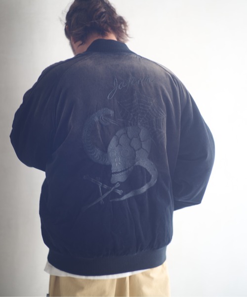 ADAM PATEK（アダムパテック） スカジャン ADAMPATEK/aged velour