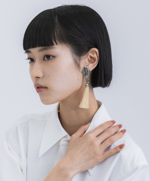 TOGA（トーガ） イヤリング（両耳用） FREE ブラック レディース