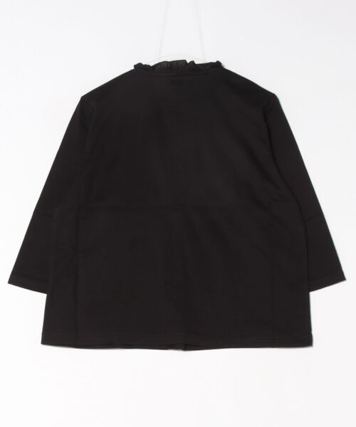 「haupia」 7分袖カットソー MEDIUM ブラック レディース_画像2