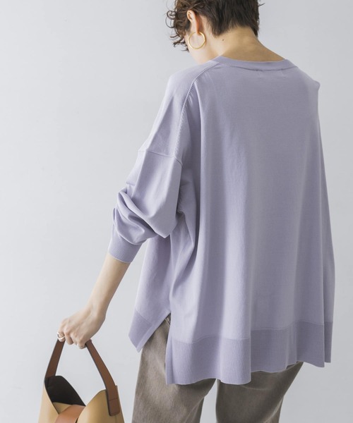 「URBAN RESEARCH」 長袖ニット FREE ベージュ レディース_画像5