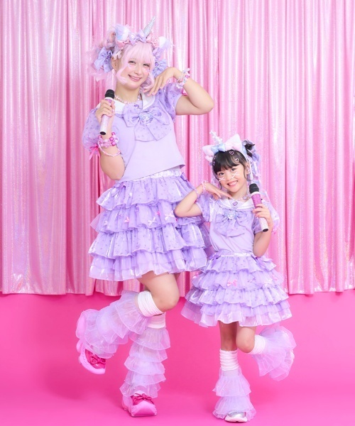 mezzo piano ネックレス 「しなこちゃん」ビーズネックレス キッズ