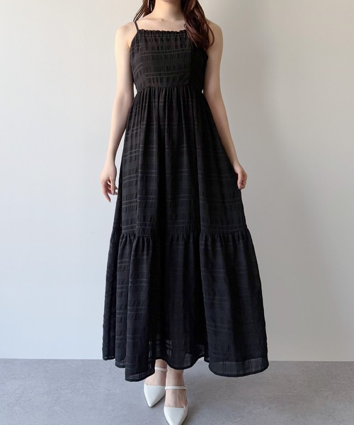 「mipiarl」 キャミソールワンピース LARGE ピンク系その他 レディース_画像8