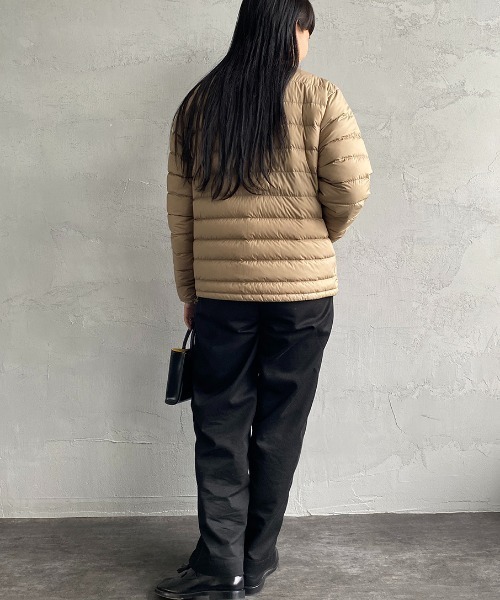 なお吉　DANTON ベージュ ダウンジャケット Danton（ダントン） ダウンジャケット S ベージュ レディース