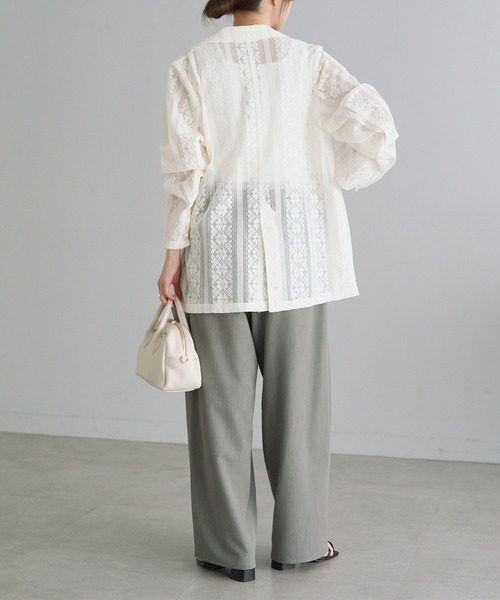 「PUAL CE CIN」 テーラードジャケット FREE ブラック レディース_画像7