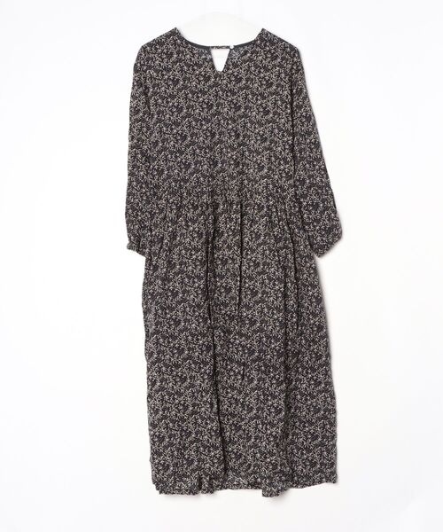 BEARDSLEY（ビアズリー） 長袖ワンピース FREE ブラック レディース