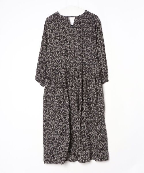 BEARDSLEY（ビアズリー） 長袖ワンピース FREE ブラック レディース