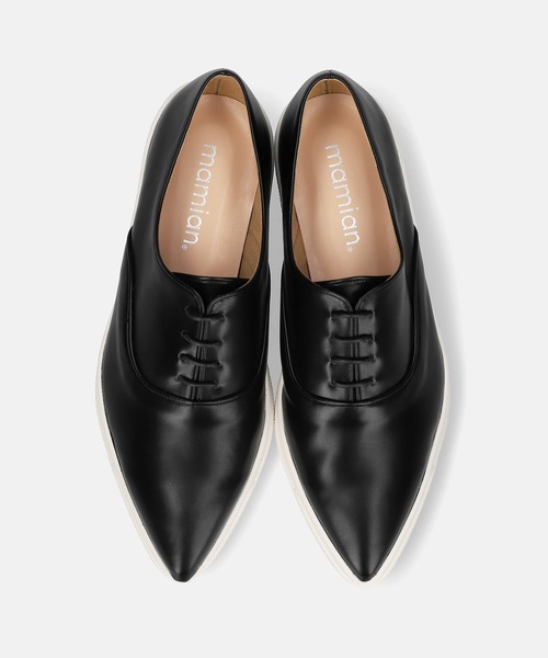 「MAMIAN」 ローカットスニーカー 23.0cm シルバー レディース_画像8