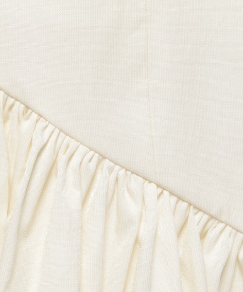 「EIMY ISTOIRE」 ノースリーブワンピース SMALL ホワイト レディースの画像