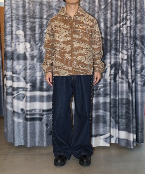 AFB（エーエフビー） ブルゾン アウター HOODED SPANGLE JACKET メンズ