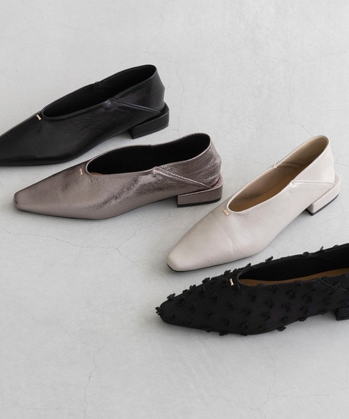 「welleg」 パンプス 22.5cm ブラック レディース_画像9