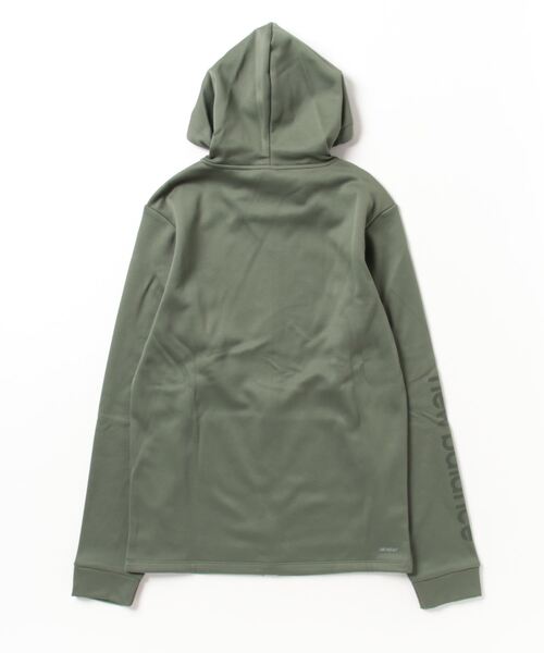 「New Balance」 ジップアップパーカー SMALL グレー メンズ_画像2