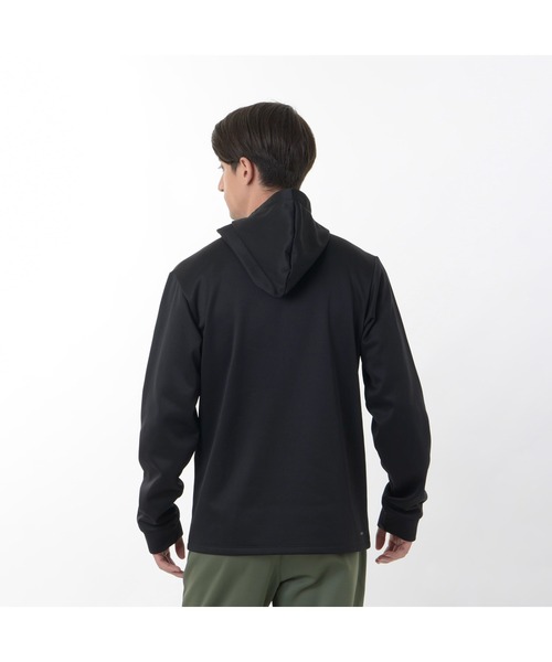 「New Balance」 ジップアップパーカー SMALL グレー メンズ_画像6