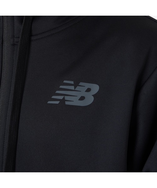 「New Balance」 ジップアップパーカー SMALL グレー メンズ_画像7