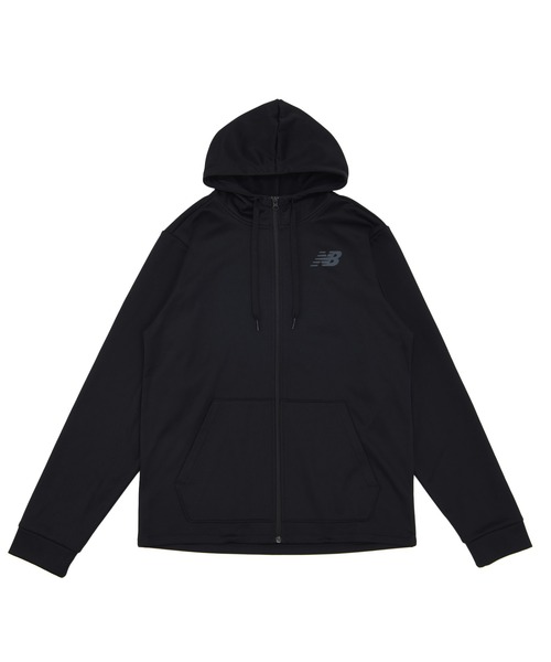 「New Balance」 ジップアップパーカー SMALL グレー メンズ_画像9