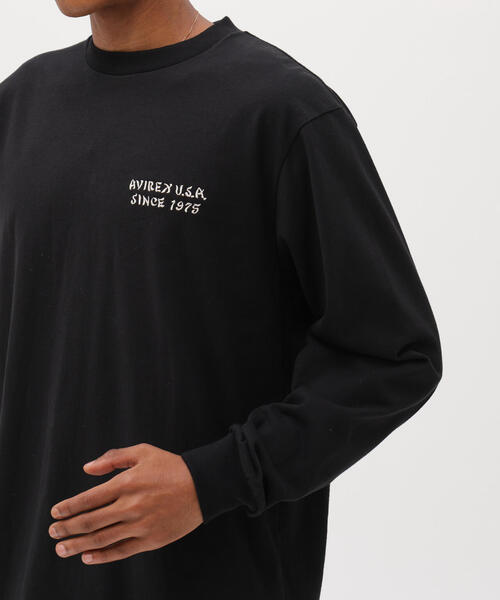 AVIREX（アヴィレックス） tシャツ SOUVENIR L/S T-SHIRT ”DRAGON＆