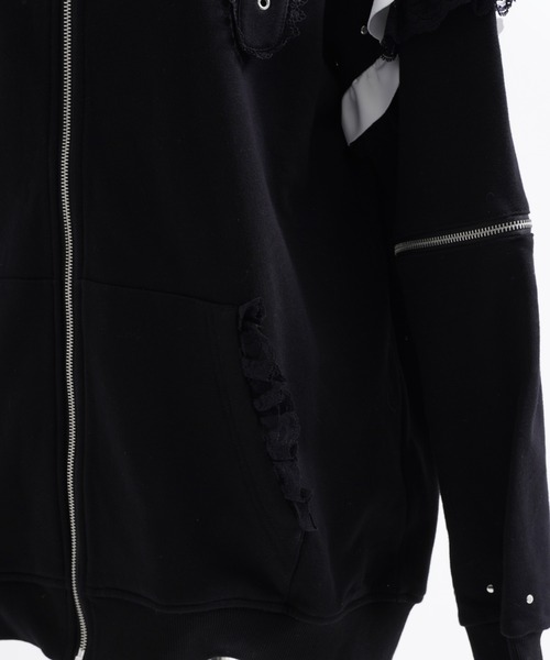 TRAVAS TOKYO セーラーカラーZIPブルゾン TRAVAS TOKYO（トラバストーキョー） コート アウター 「TRAVAS TOKYO