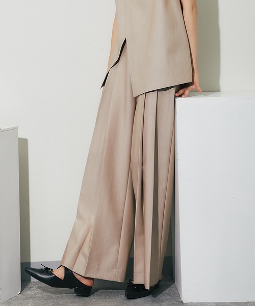 「SMILE ORCHID」 セットアップ S グレイッシュベージュ レディース_画像9