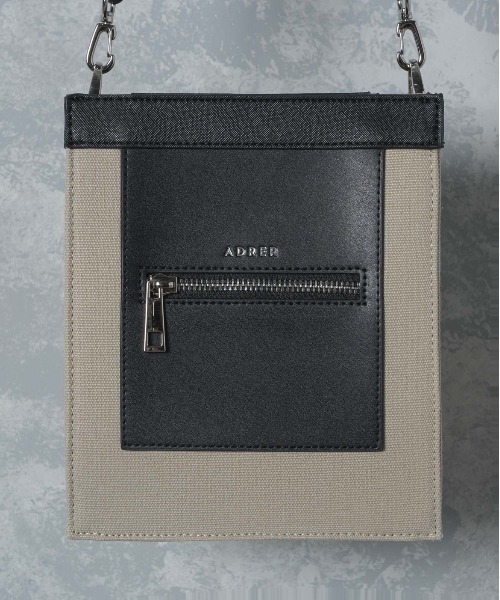 「ADRER」 ショルダーバッグ FREE ブラック メンズ_画像3