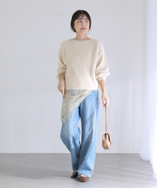 La TOTALITE（ラ トータリテ） ニット セーター 「WEB限定」「洗える
