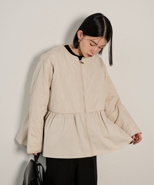 「Shelly island」 ブルゾン M ブラック レディース_画像3