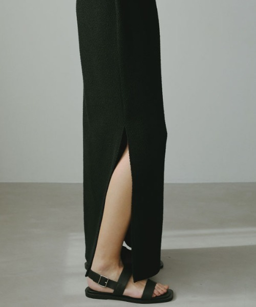 [ETRE TOKYO] узкая юбка M "теплый" белый женский 