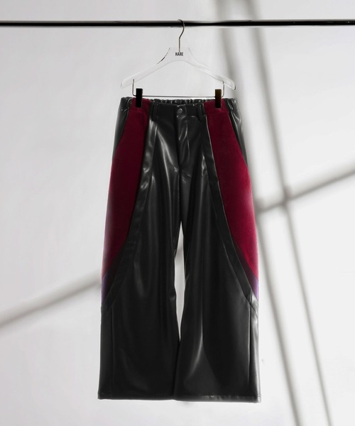 HARE（ハレ） パンツ 「SET UP対応」TSUNAGARIレザーパンツ(HARE
