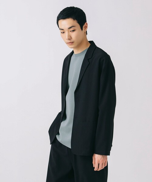 「BEAMS HEART」 セットアップ L ブラック メンズ_画像4
