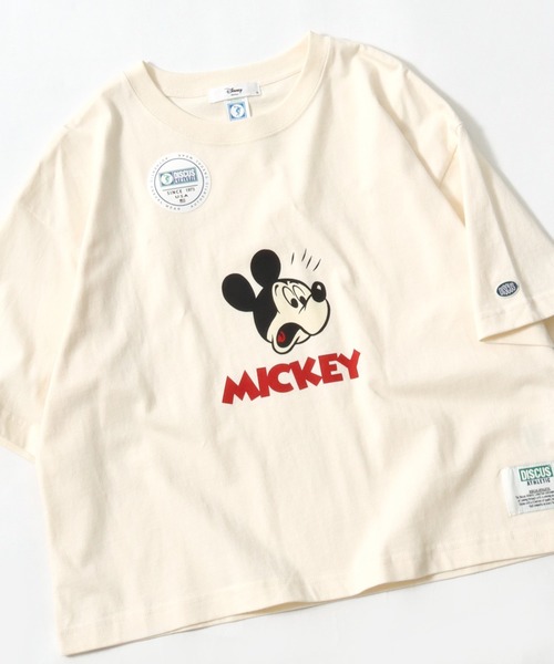 Disney（ディズニー） tシャツ 半袖 DISCUS ATHLETIC×Disneyコラボ