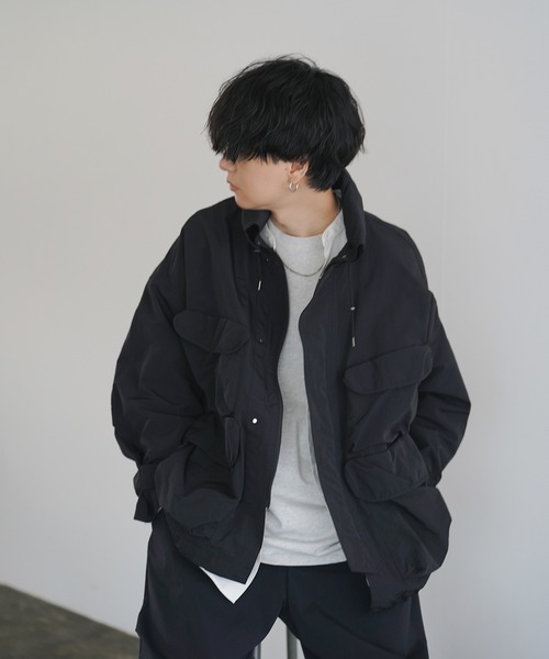 ［大人気商品］WYM ブルゾン　ブラックS WYM LIDNM 「WYM LIDNM」 ブルゾン M ブラック メンズ : ZOZOTOWN