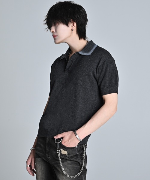 ADRER(アドラー) ポロシャツ Compact Short Sleeve Knit Polo ADRER(アドラー) ポロシャツ Compact Short Sleeve Knit Polo