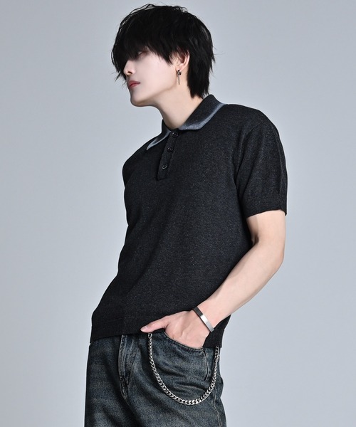 ADRER（アドラー） ポロシャツ Compact Short Sleeve Knit Polo