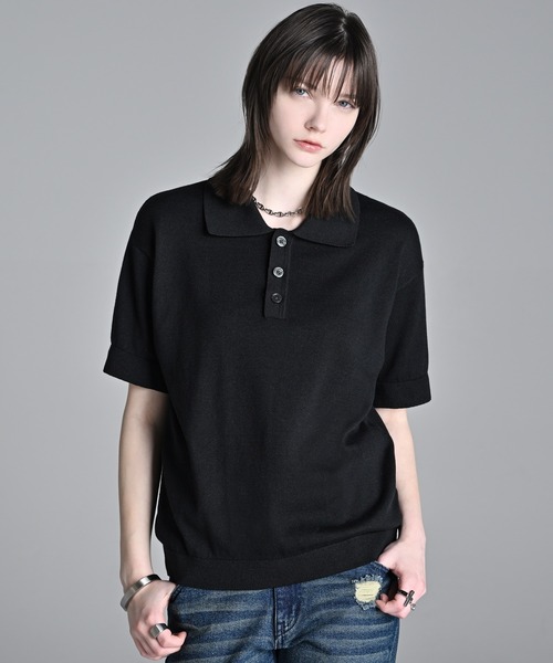 ADRER（アドラー） ポロシャツ Compact Short Sleeve Knit Polo