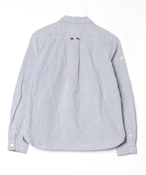 「Arnold Palmer」 ワンポイント長袖シャツ 2 グレー メンズ_画像2