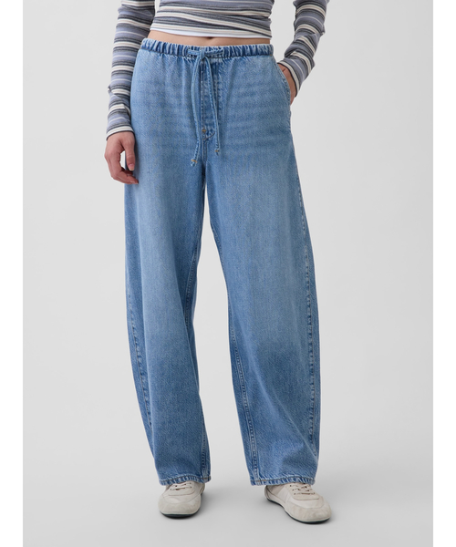 GAP（ギャップ） ワイドパンツ ジーンズ デニム デニムパンツ 