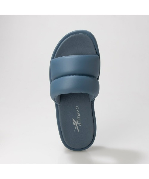 「Reebok」 フラットサンダル 24.0cm ブラック レディース_画像4