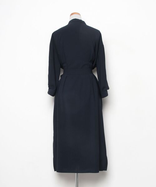 「Liesse」 長袖ワンピース FREE ネイビー レディース_画像2