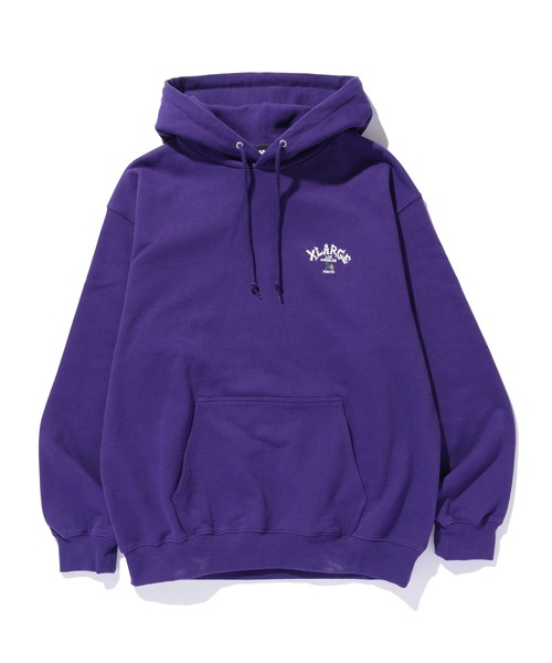 「XLARGE」 プルオーバーパーカー L グレー メンズの画像