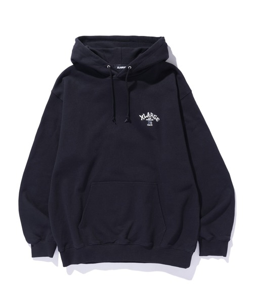 「XLARGE」 プルオーバーパーカー L グレー メンズの画像