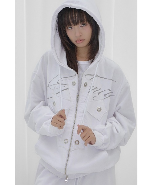 FANCY CLUB（ファンシークラブ） パーカー A'GEM/9 × .kom「FANCY CLUB
